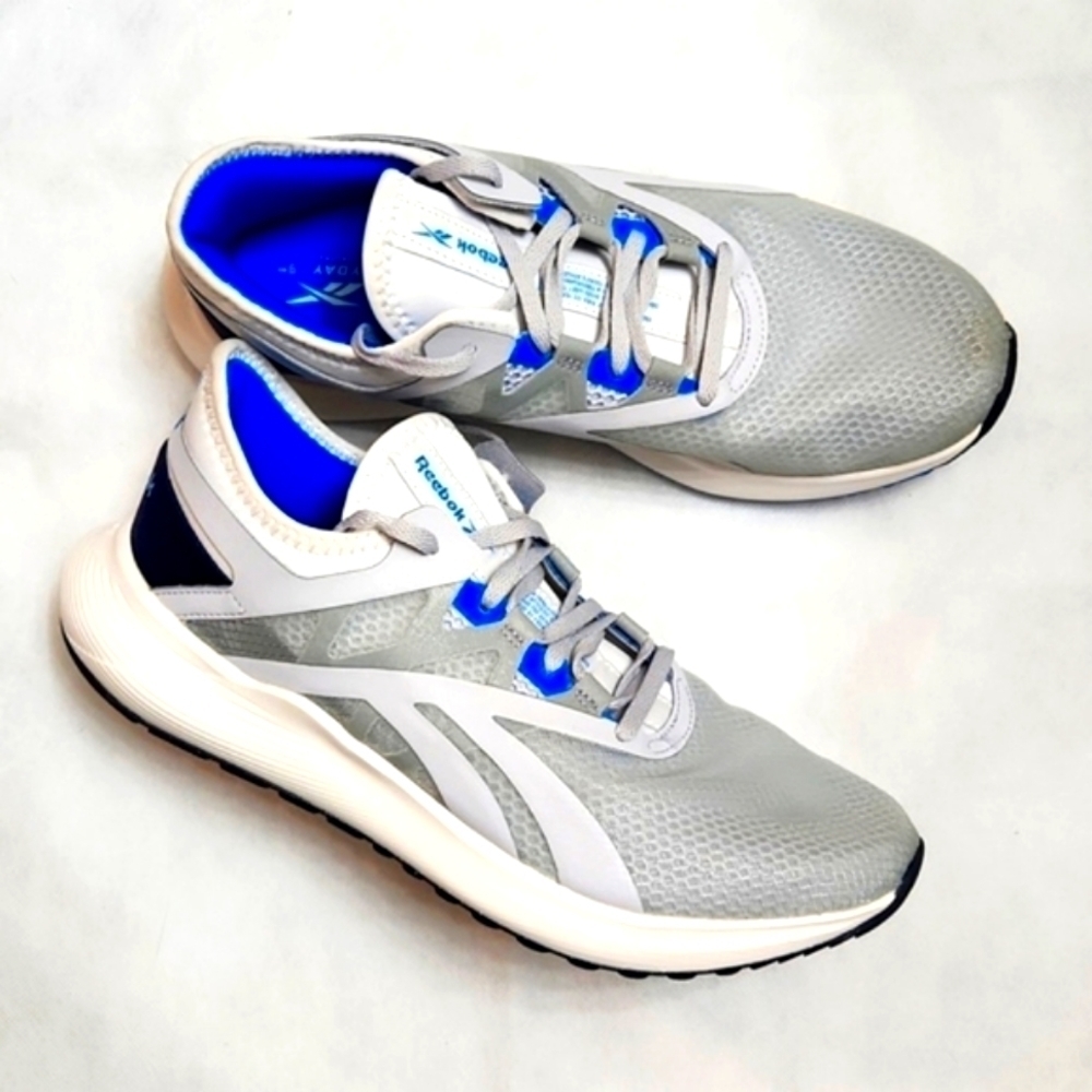 Reebok Floatride Run Furlfoam Gray White Lightweight Sneakers (W Size 8)